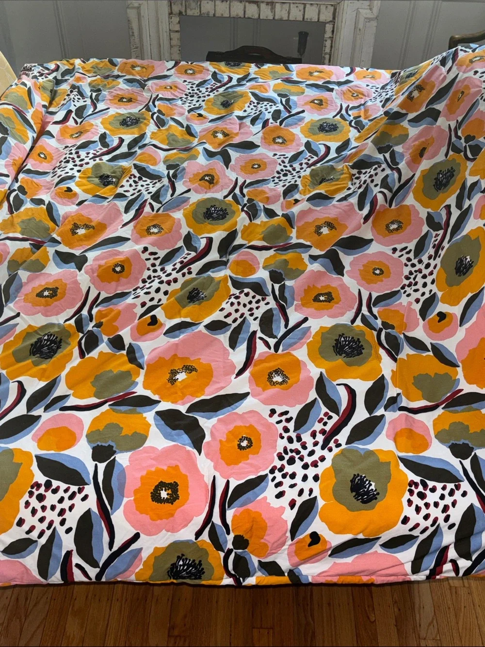Marimekko Twin Duvet - Rosarium Print